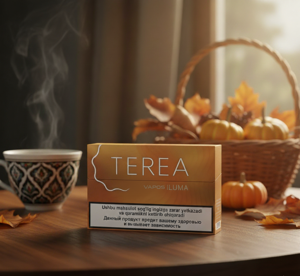 IQOS TEREA Amber Uzbekistan flavor