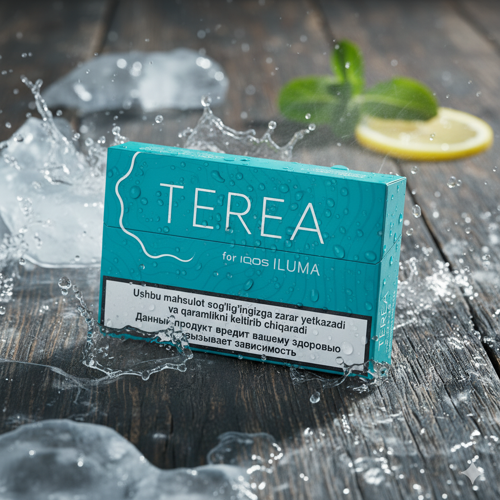 IQOS TEREA Turquoise Uzbekistan flavor