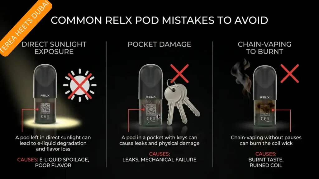 Common Relx Pods Store Mistakes to Aviod