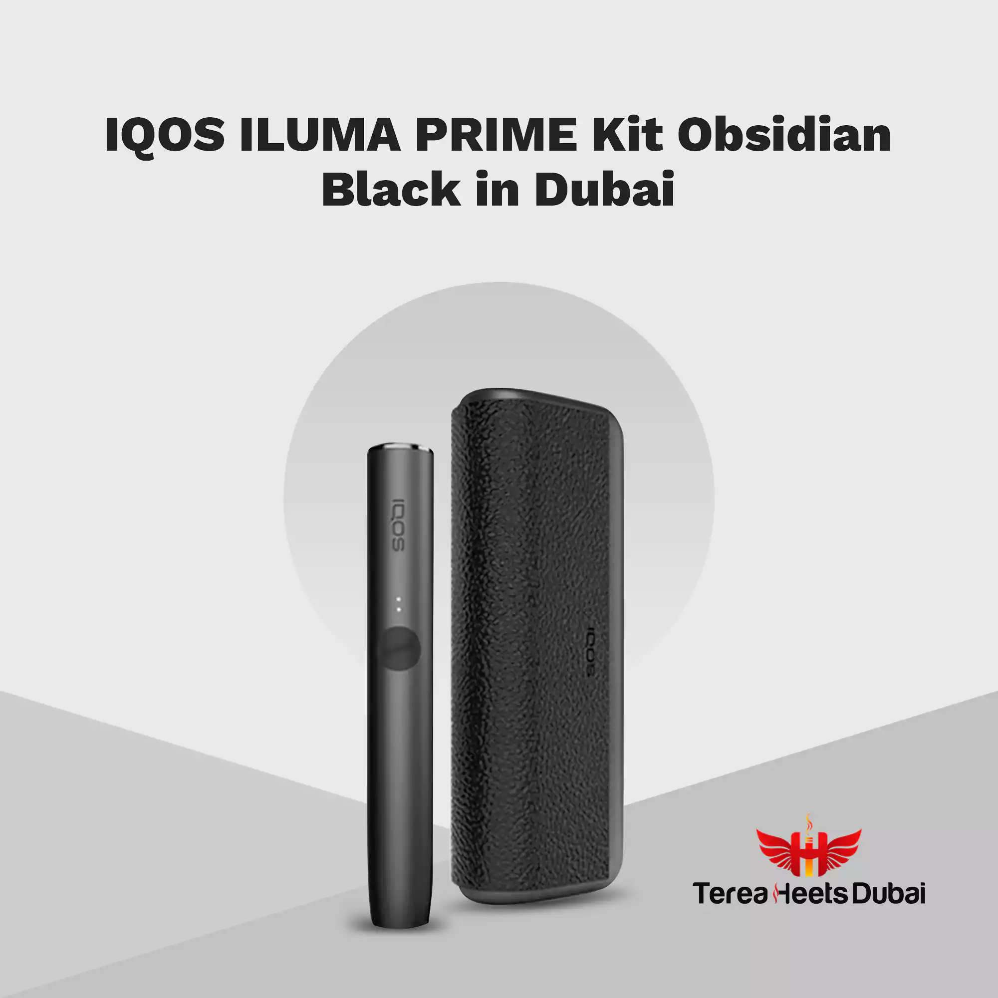 IQOS ILUMA PRIME Obsidian Black in Dubai UAE