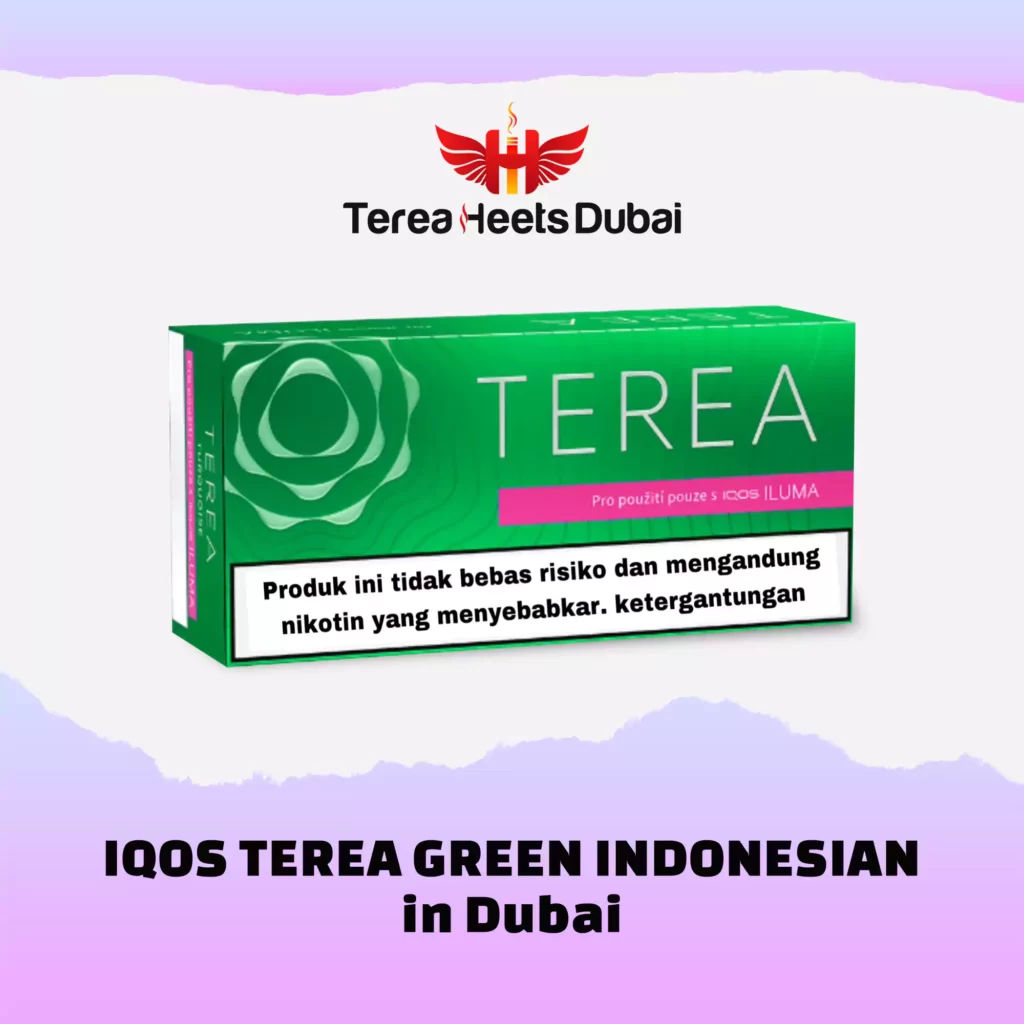 Buy Iqos Terea Green Indonesian in Dubai
