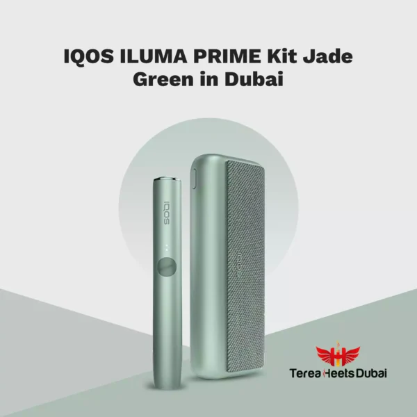 Iqos iluma prime in jade green in dubai uae
