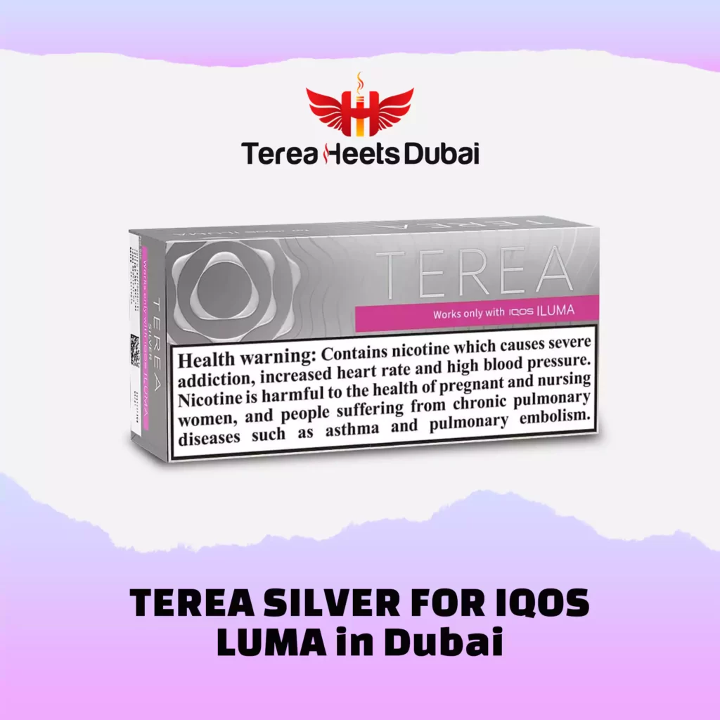TEREA SILVER for IQOS Iluma in Dubai, Ajman , Sharjah, Abu Dhabi, RAK in UAE