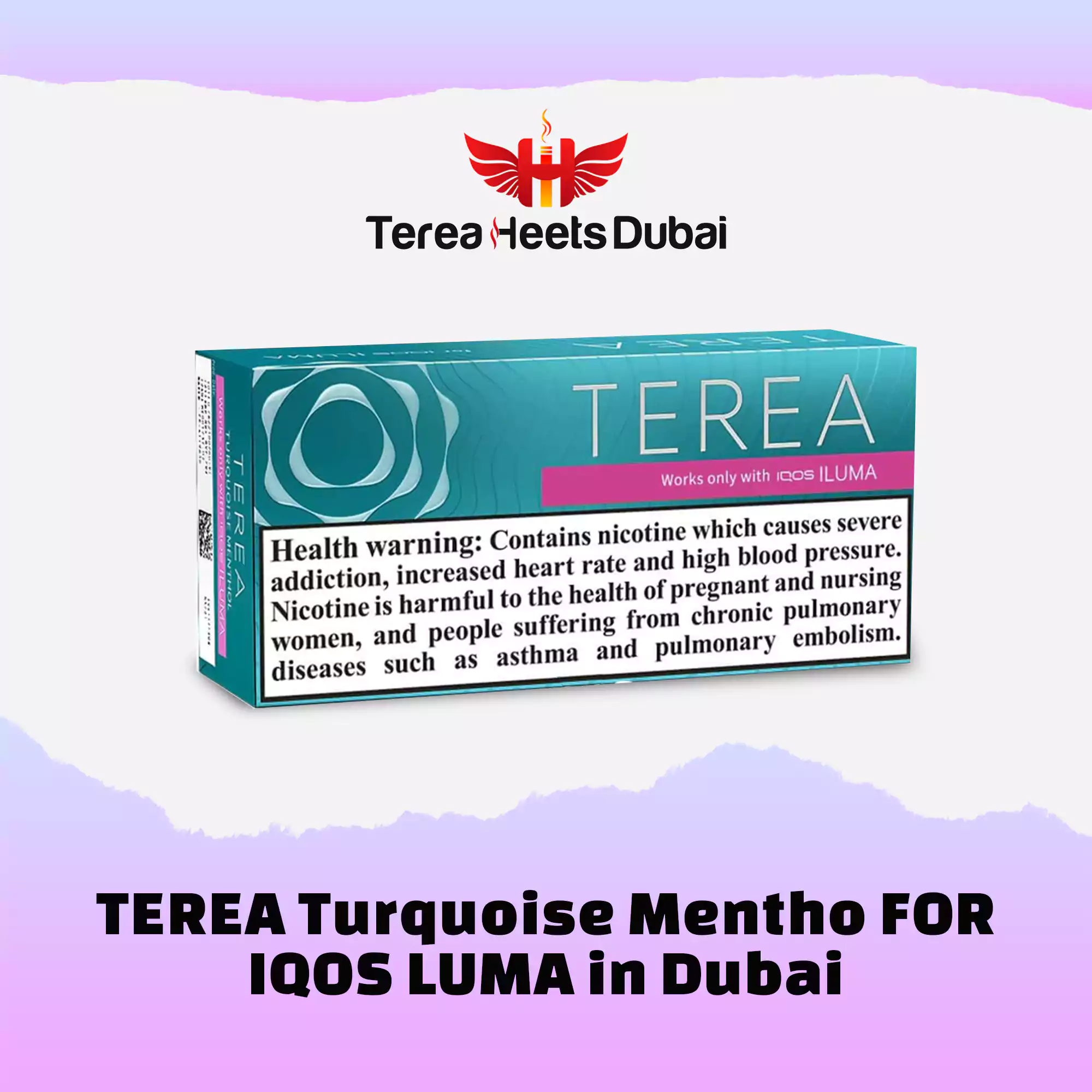 Terea Turquoise Menthol for IQOS Iluma in Dubai