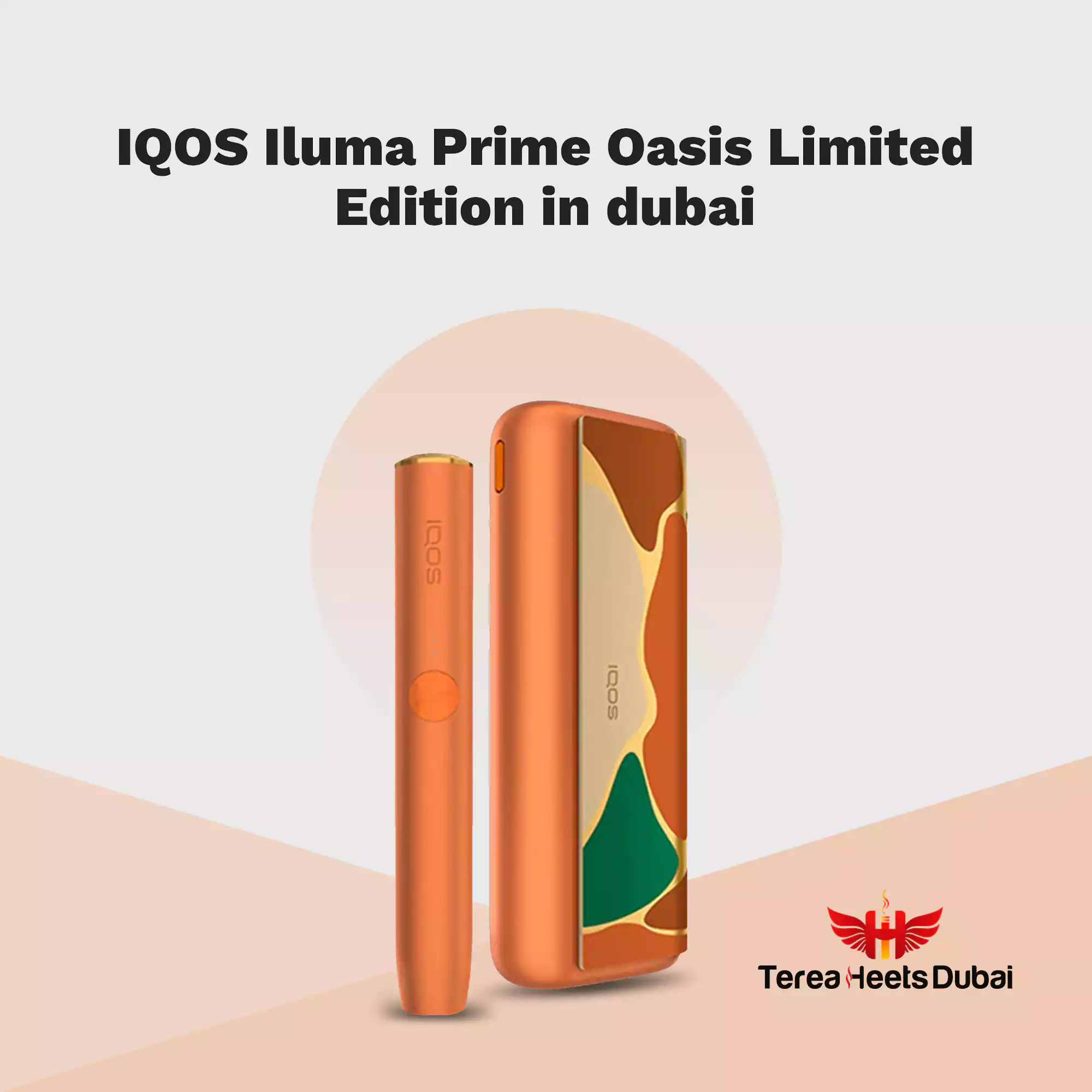 New IQOS ILUMA Prime Gold Kit in Dubai UAE - vape uae