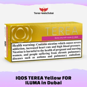 IQOS Terea Yellow from Italy flavor for UAE Vapers