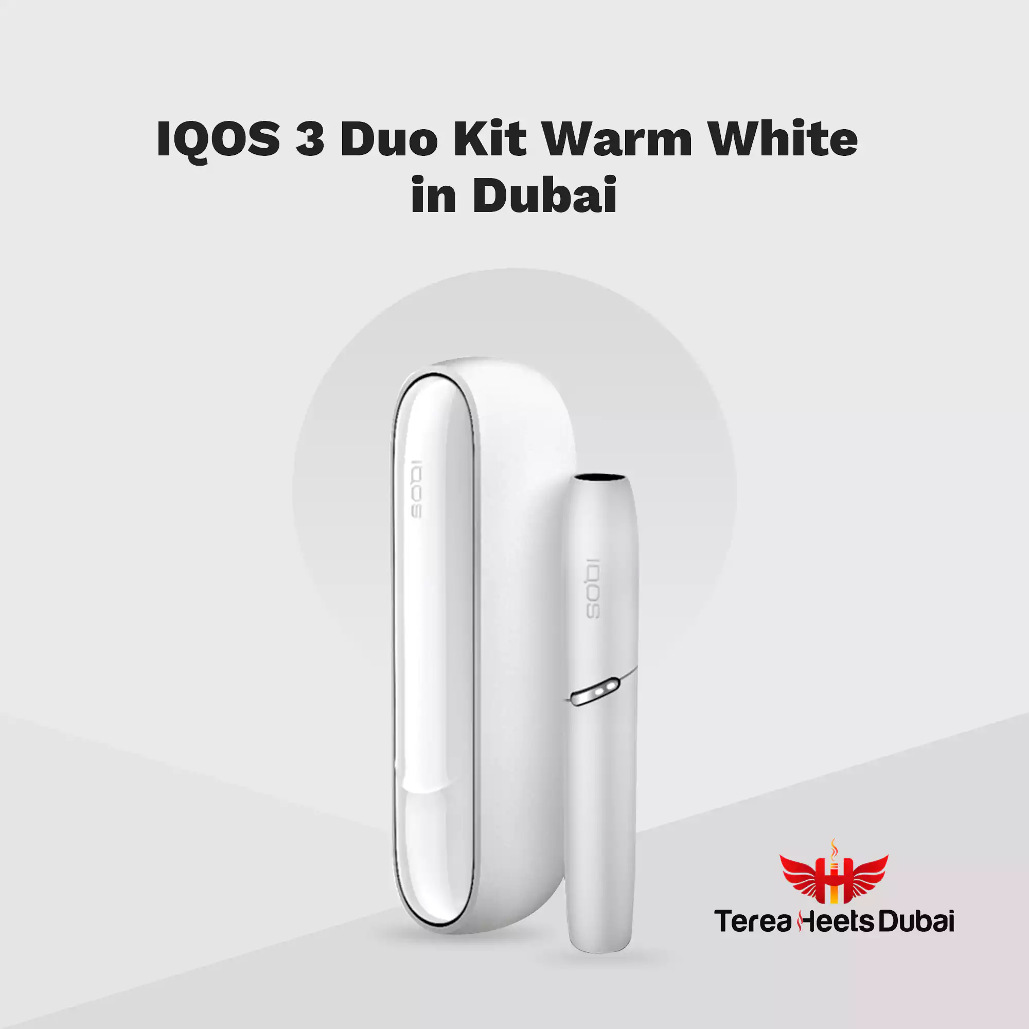 IQOS 3 DUO Kit Velvet Grey In Dubai - iqos heets ae