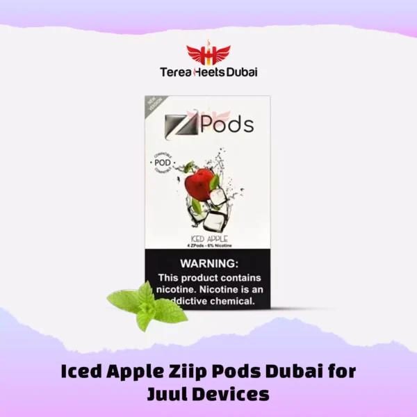 Iced apple ziip pods dubai for juul devices