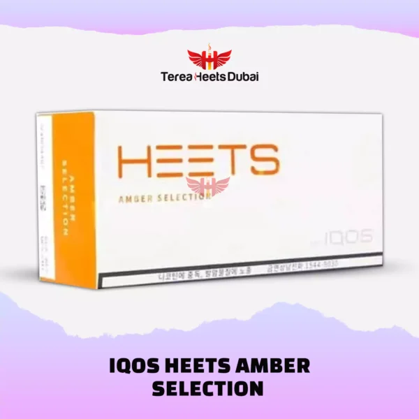 Iqos heets amber selection for terea heets