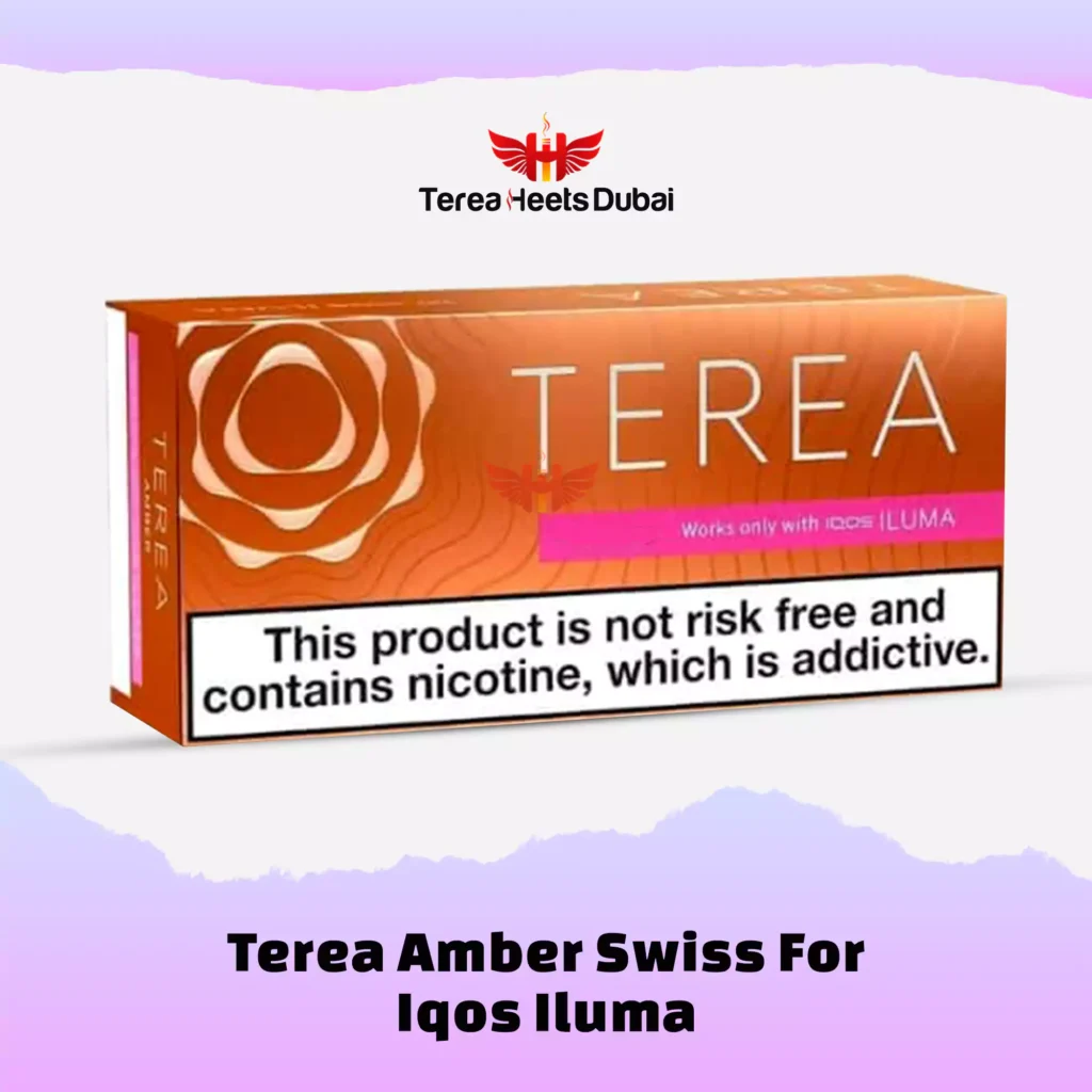 Buy terea amber swiss for iqos iluma in dubai in uae