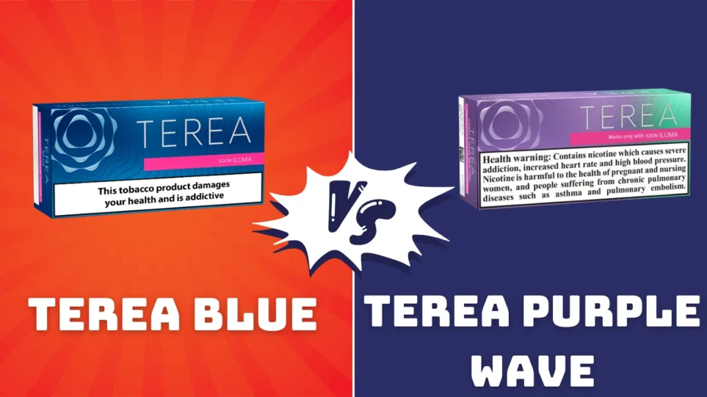 Terea Blue Vs Terea Purple Wave in Dubai