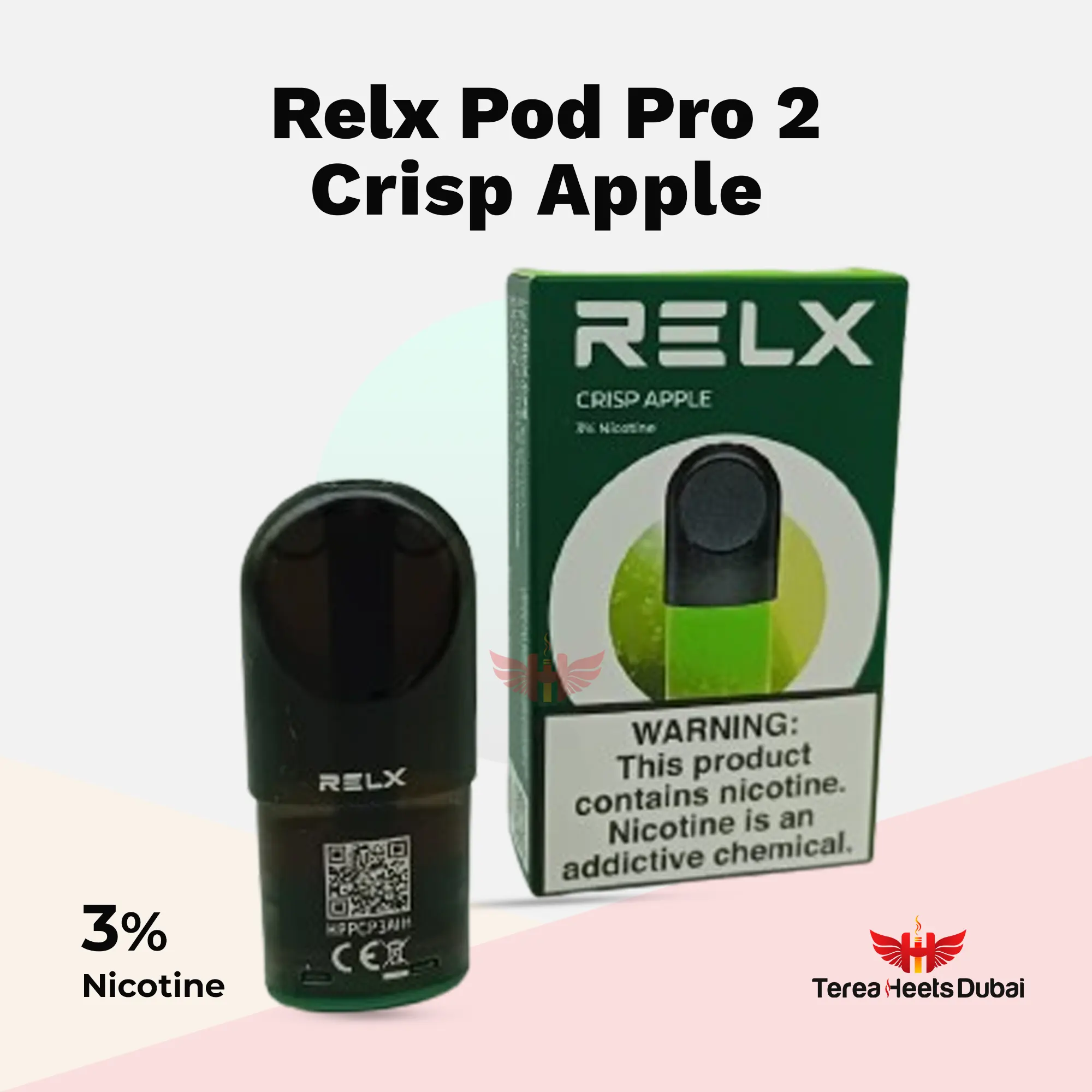 relx pod pro crisp apple GREEN GRAPE ICE RELX POD - main image 0