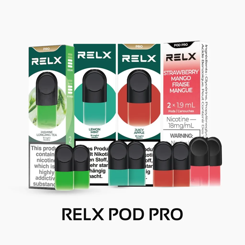 Relx Pod Pro 18mg Now avaialble in Dubai. Order from Relx Dubai for fast Delivery.