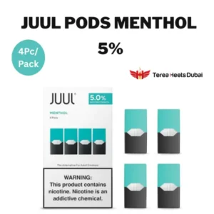 JUUL Pods Menthol 5% available in UAE