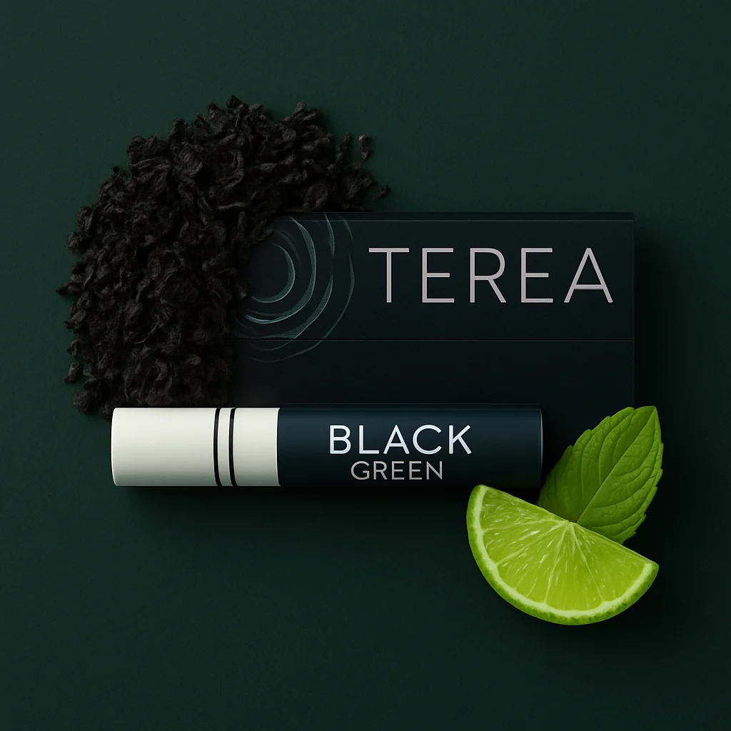 TEREA Black Green flavor