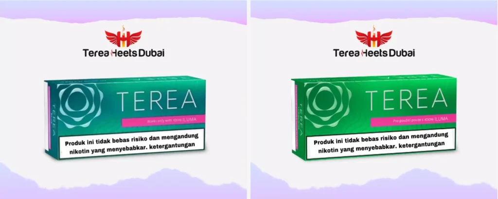 Terea green and terea black Green