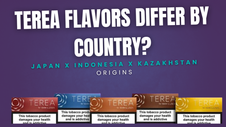 TEREA Flavors Differ by Country