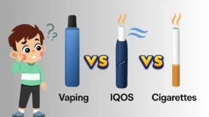 Vaping vs. IQOS vs. Cigarettes What’s Right For You