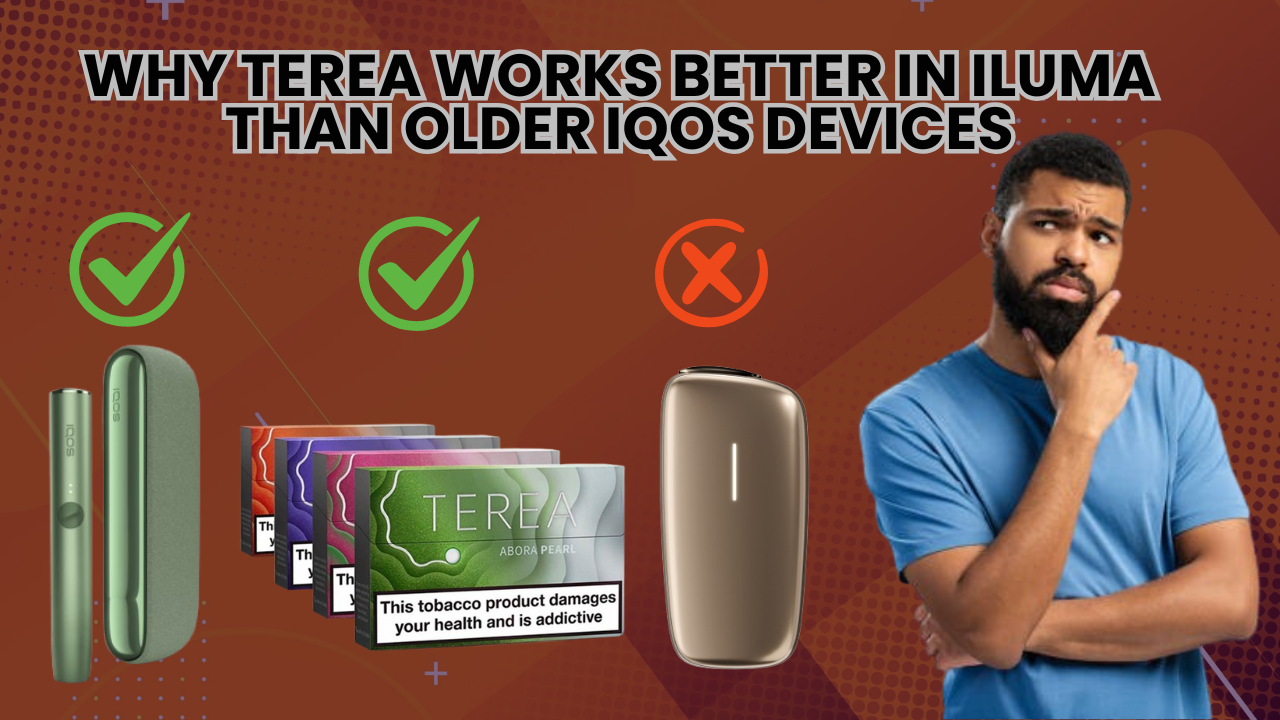 TEREA Sticks Work Best with IQOS ILUMA Devices