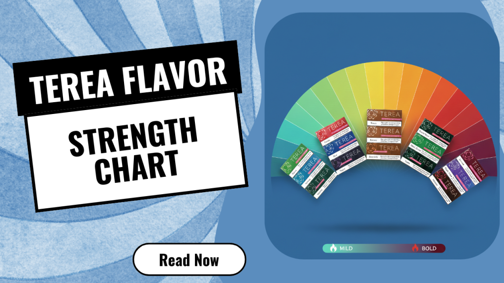 TEREA Strength Chart: From Lightest to Strongest Flavor