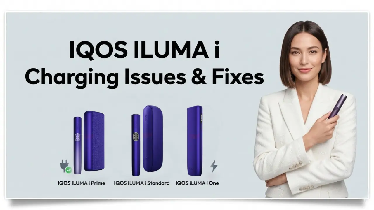 IQOS ILUMA i Charging Issues & Fixes for UAE Vapers
