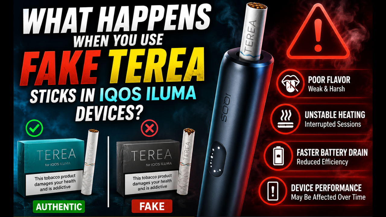 What Happens When You Use Fake TEREA Sticks in IQOS ILUMA Devices