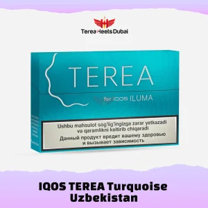Buy IQOS TEREA Turquoise Uzbekistan at terea heets dubai