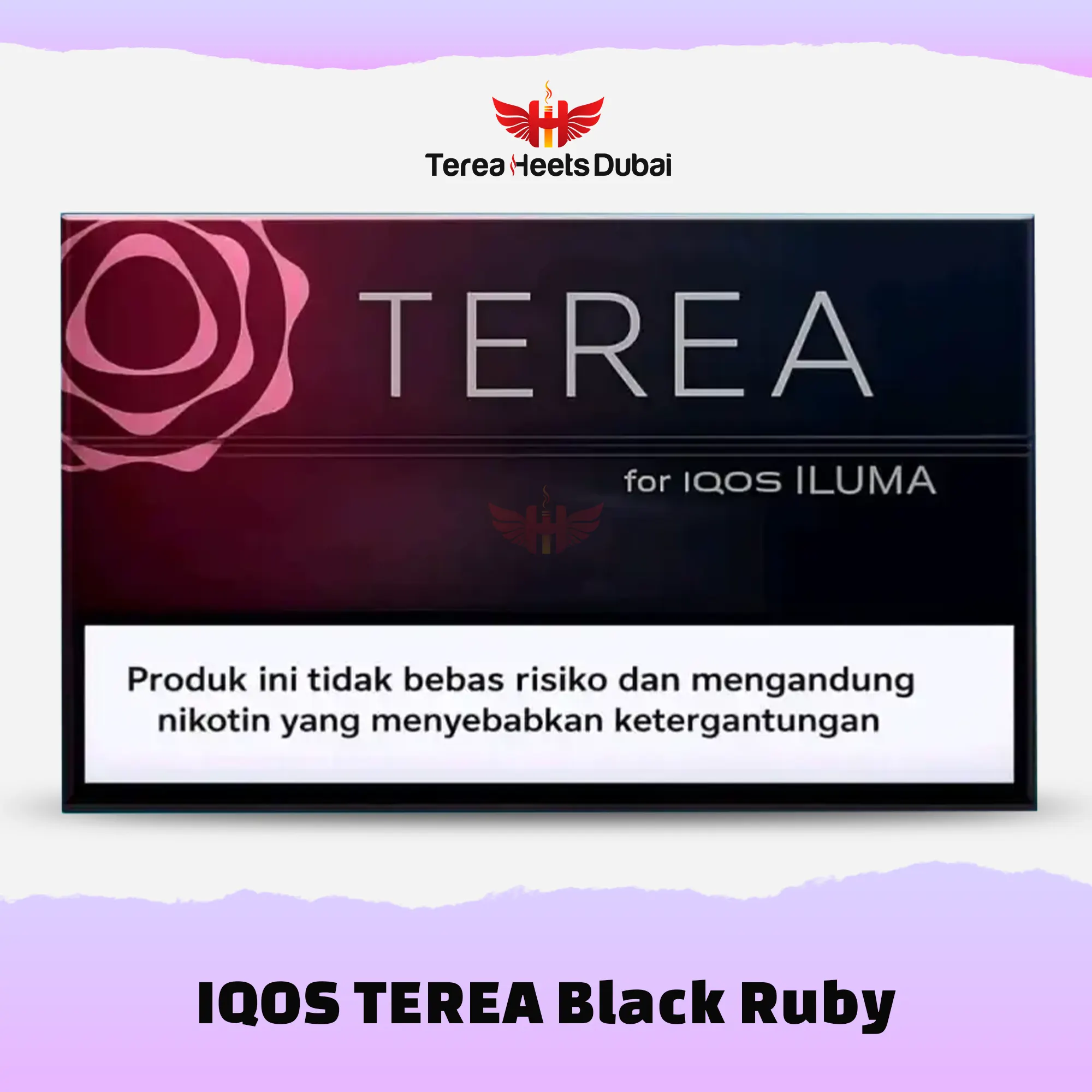 IQOS Terea Black Ruby Indonesia 1 Buy IQOS TEREA Black Ruby Indonesia in Dubai