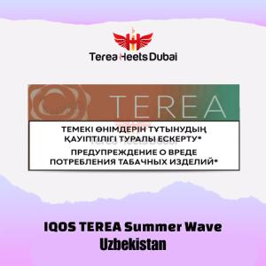 TEREA Summer Wave Uzbekistan stick for IQOS ILUMA Prime device