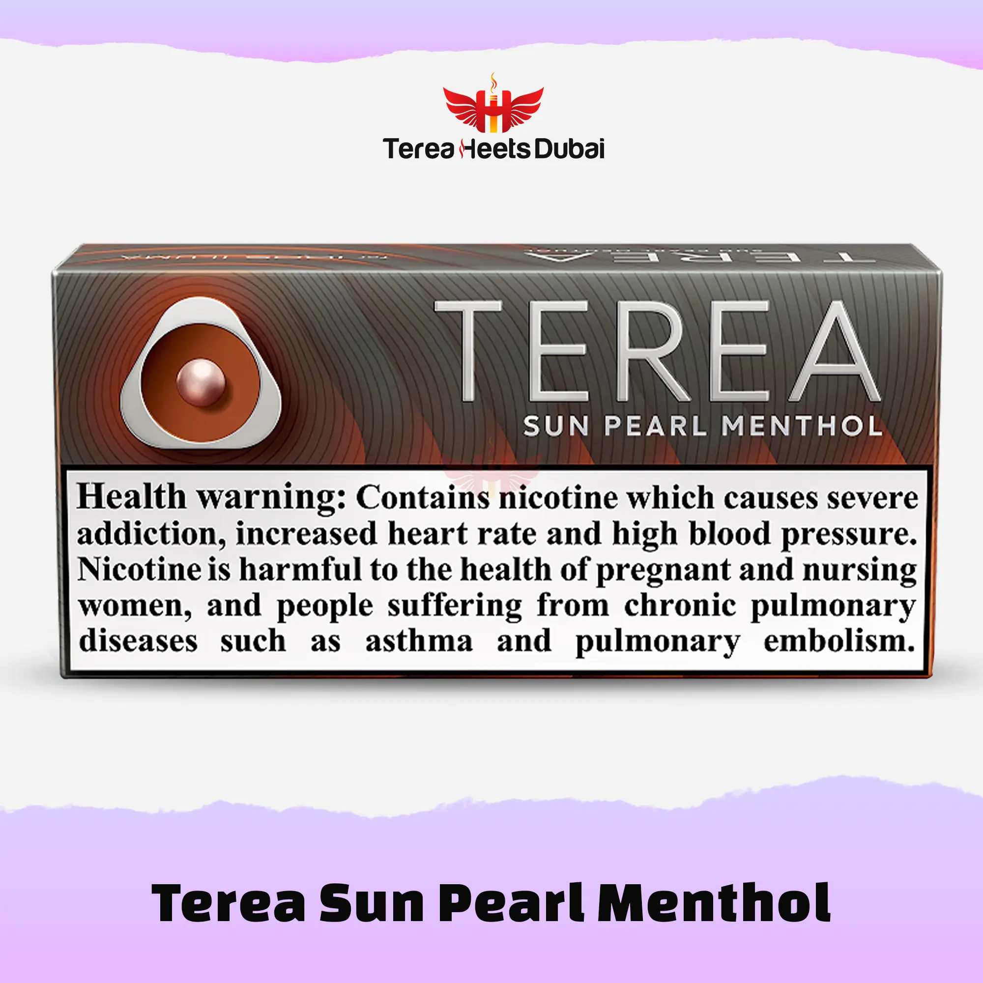 IQOS TEREA Sun Pearl Menthol Italy 1 TEREA Sun Pearl Menthol Italy original pack
