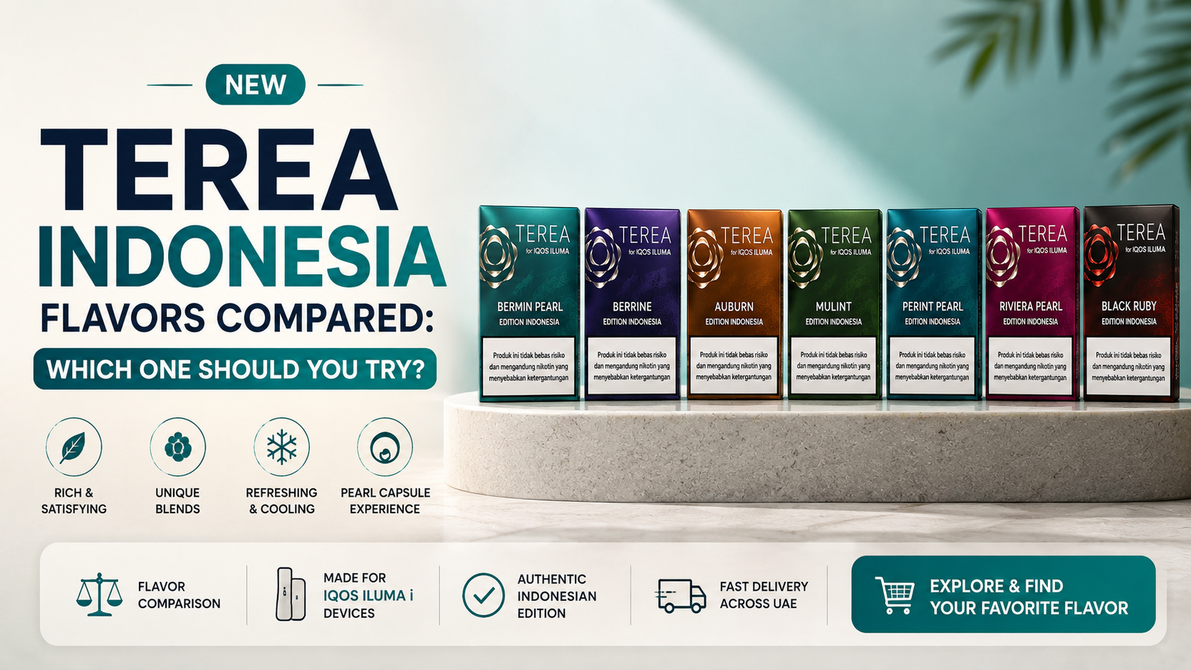 New TEREA Indonesia Flavors: Which One Suits You?