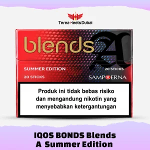 BLENDS A Summer Edition for IQOS BONDS product image with Indonesian clove and exotic fruit flavor in UAE