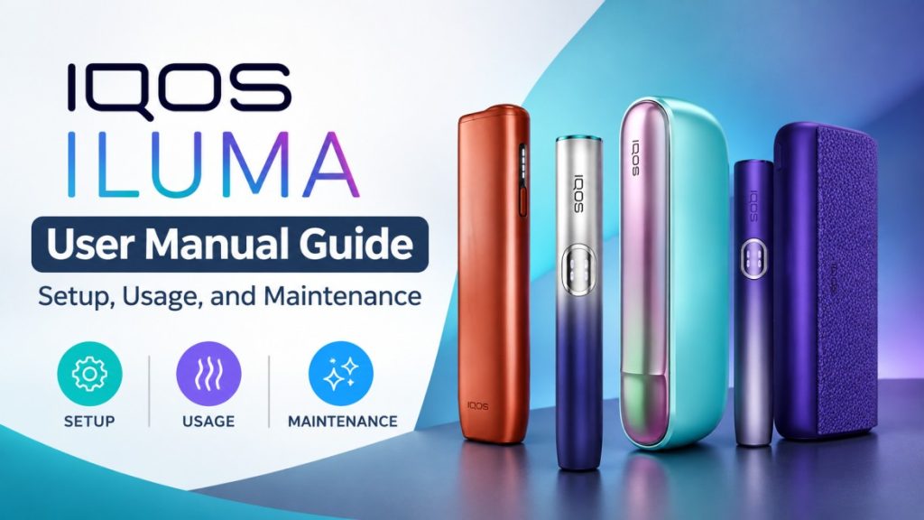 IQOS ILUMA User Manual Guide: Setup, Usage, and Maintenance