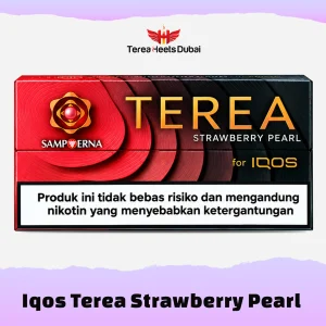 Home 2 Bright pink and white TEREA Strawberry Pearl Indonesian tobacco pack