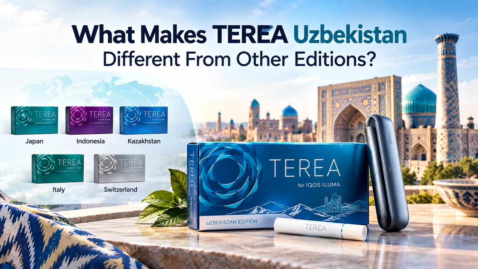 TEREA Uzbekistan: Regional Flavor Differences Explained
