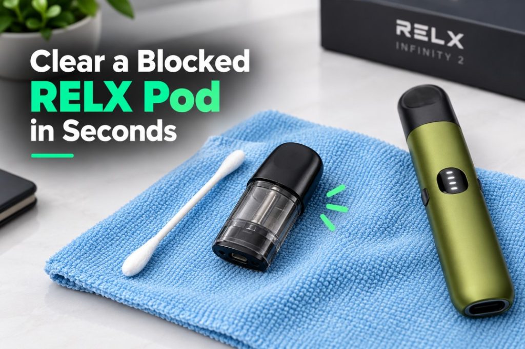 Simple Ways to Clear a Blocked RELX Pod in Seconds