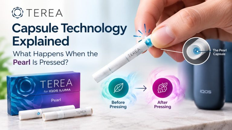 TEREA Capsule Technology Explained What Happens When the Pearl Is Pressed
