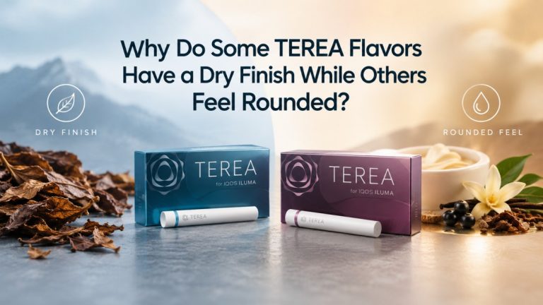 Why Do Some TEREA Flavors Have a Dry Finish While Others Feel Rounded