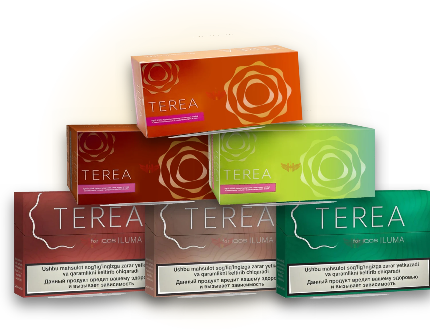 Original TEREA packs delivered in Dubai